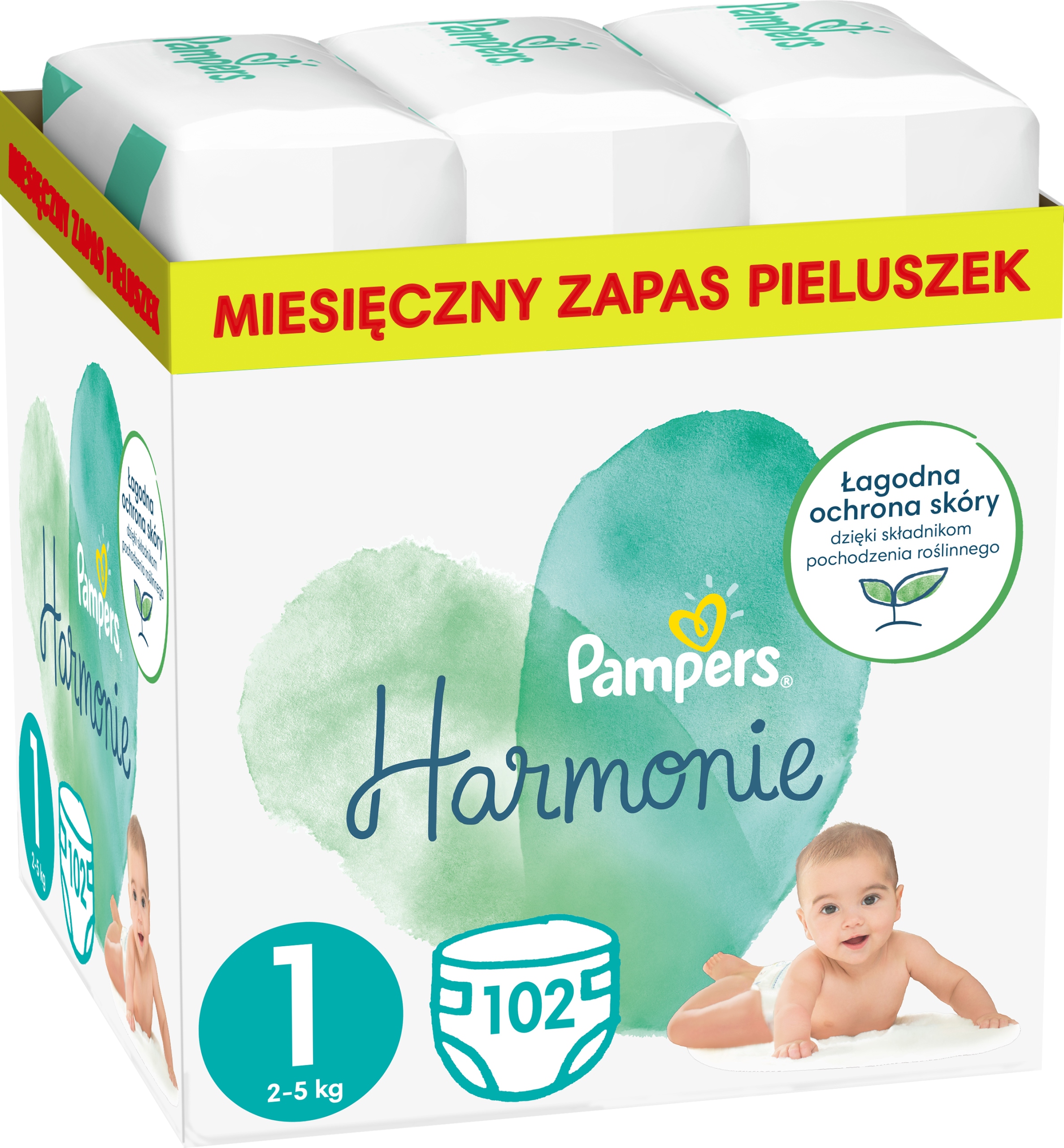 pampers 1 miesieczne