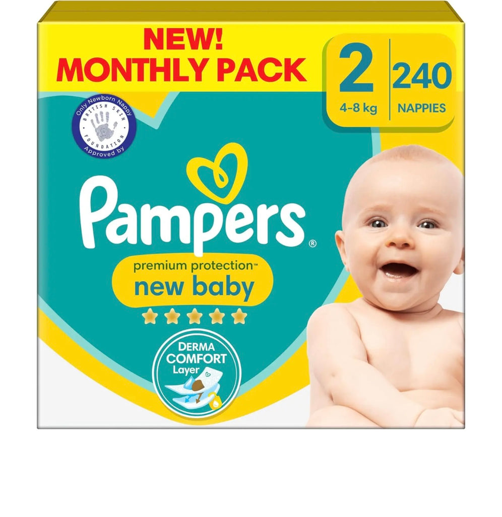 pampers 2 giant box