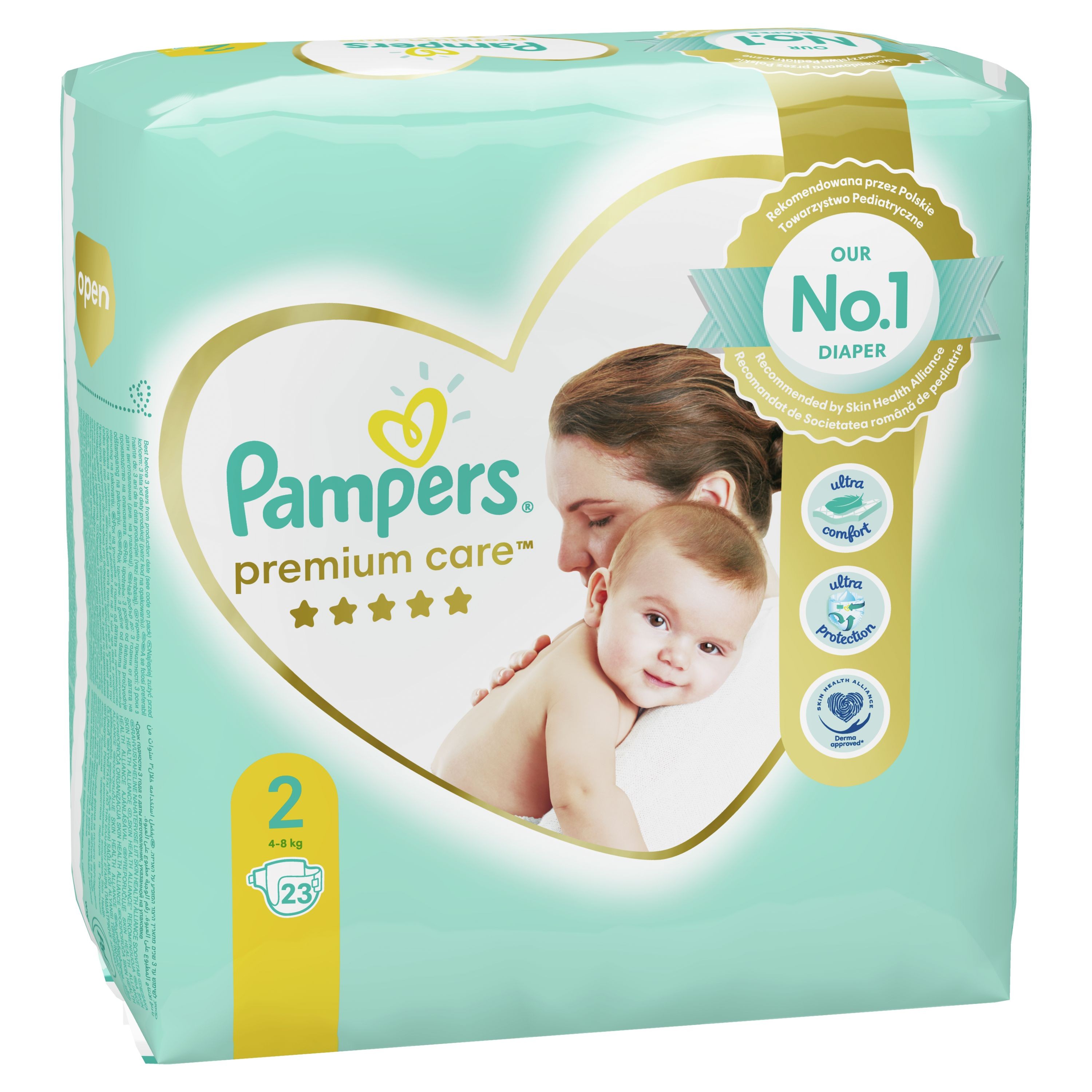 pampers 2 premium care