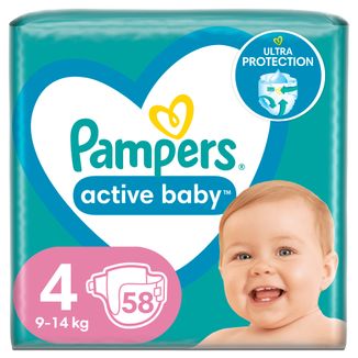 pampers 4 cena 58 sztuk