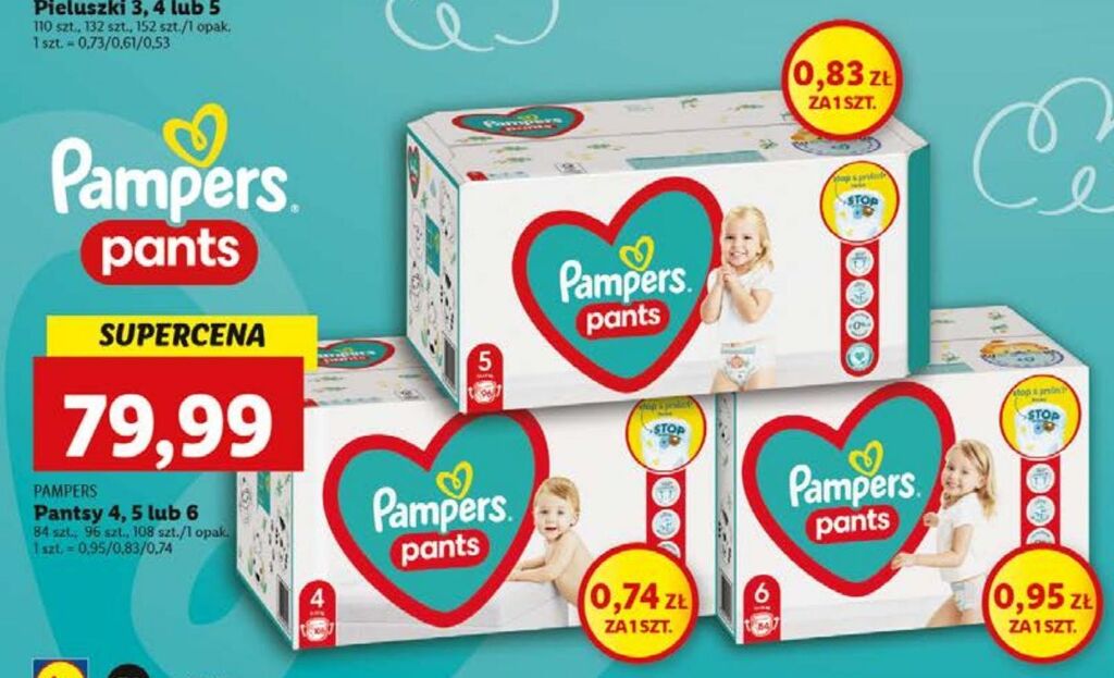 pampers 4 promocja lidl