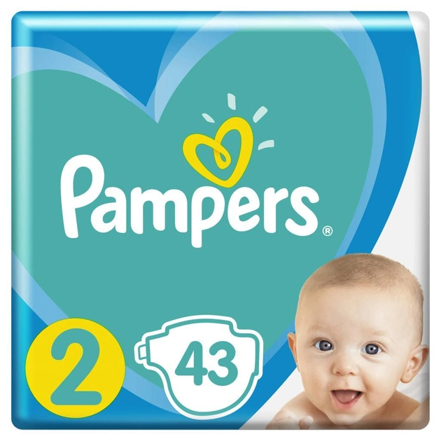 pampers 43 szt