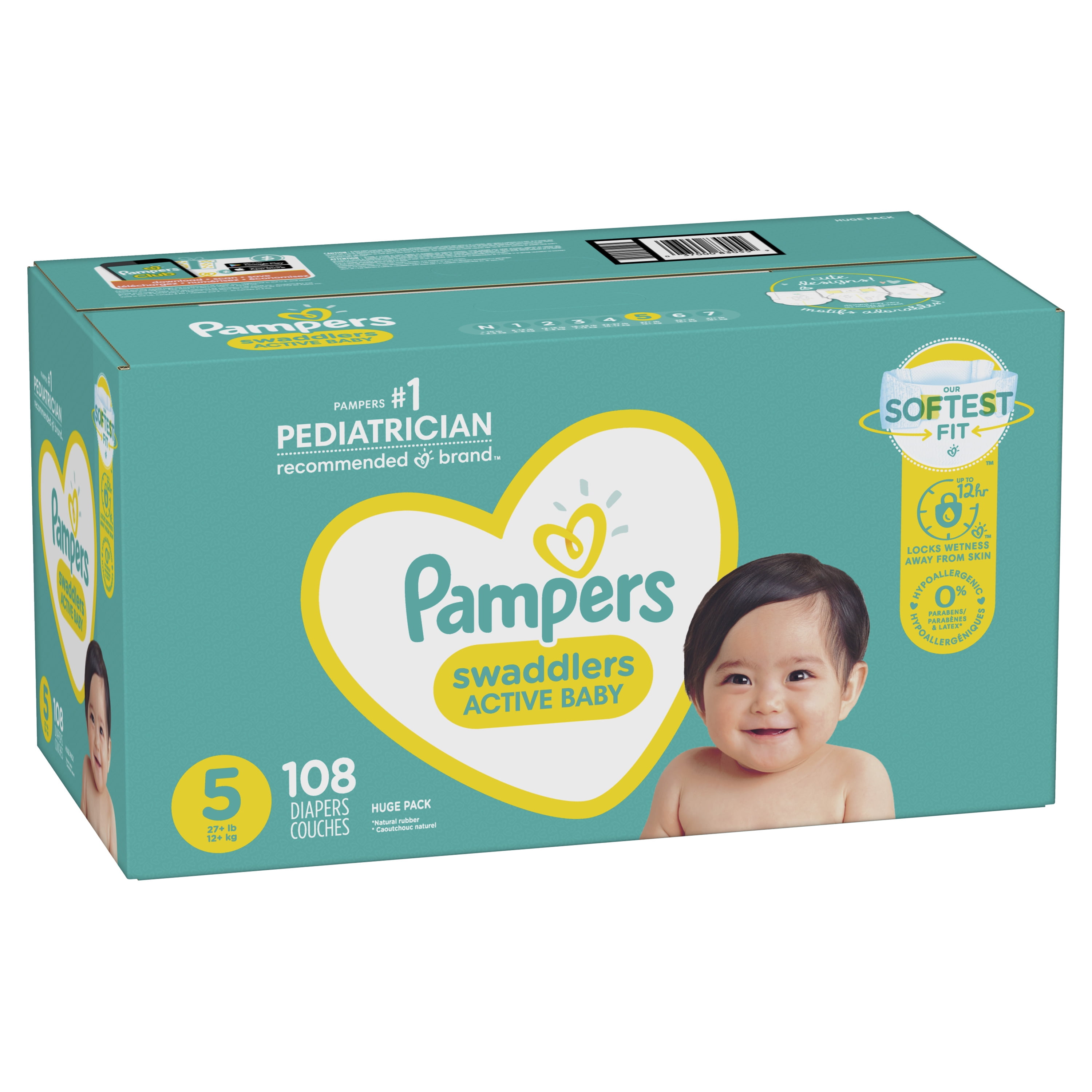 pampers 5 active baby roewmqn