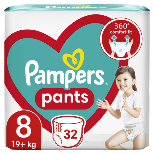 pampers 8 tydzień