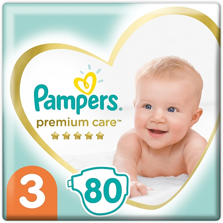 pampers 80 szt 3