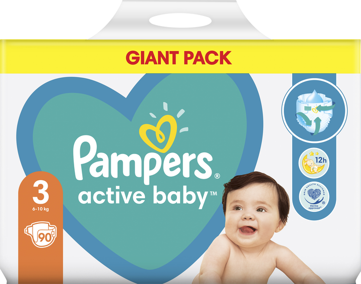 pampers 90 szt