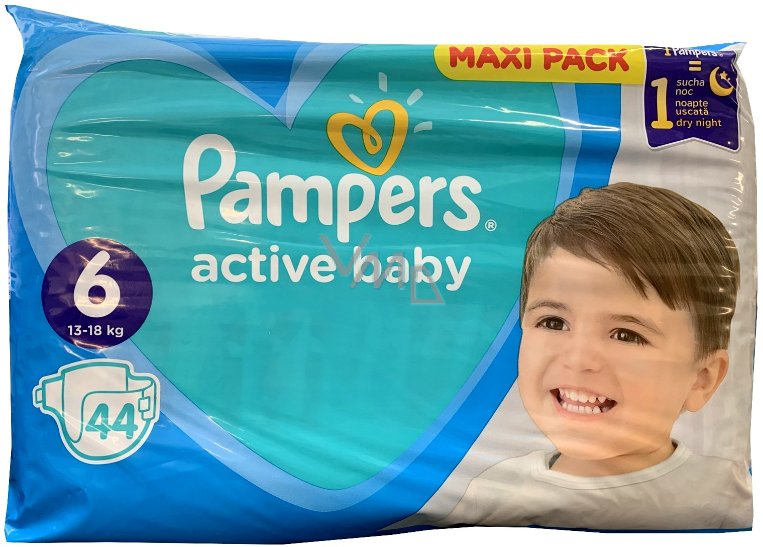 pampers actibe baby 6
