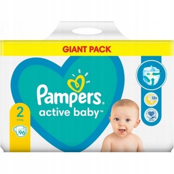 pampers active baby 2 allegro