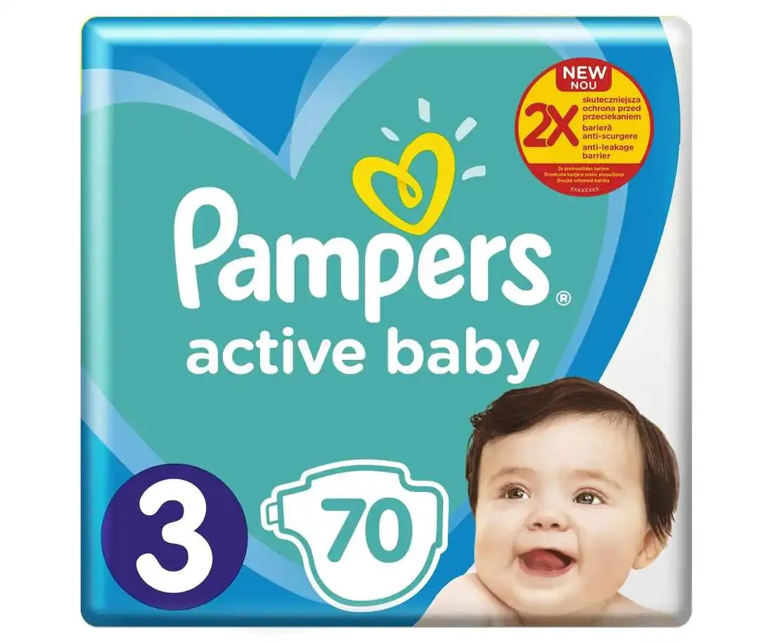 pampers active baby 3 70