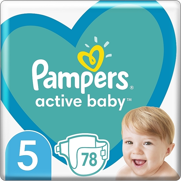 pampers active baby 5 110 szt