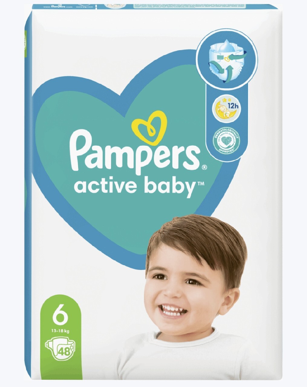 pampers active baby 6 48szt