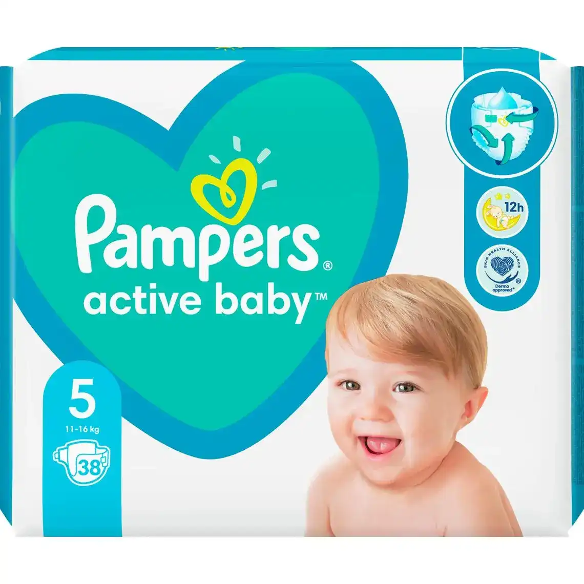 pampers active beby 5