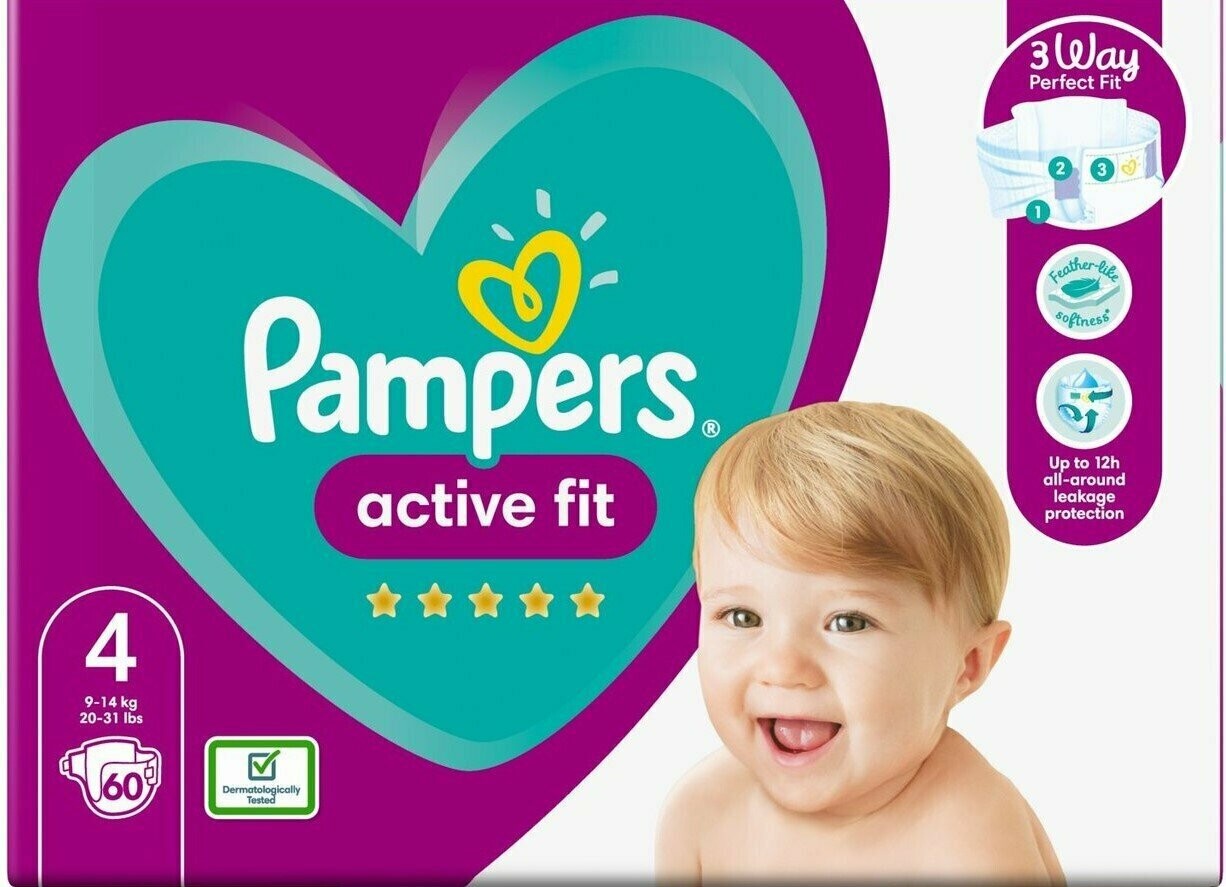 pampers active fit size 4 weight