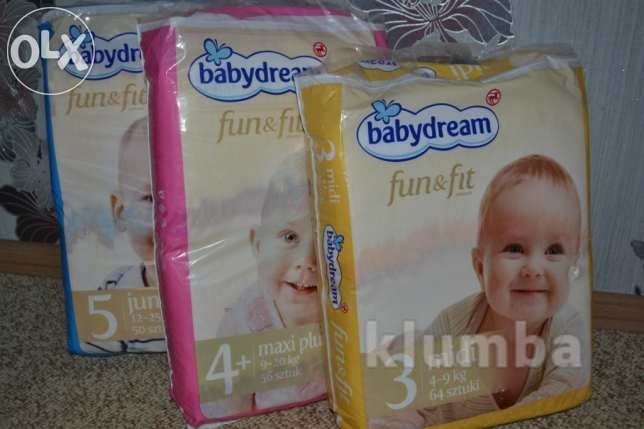 pampers baby dream fun fit