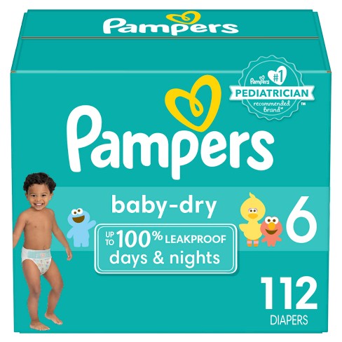 pampers baby dry 6