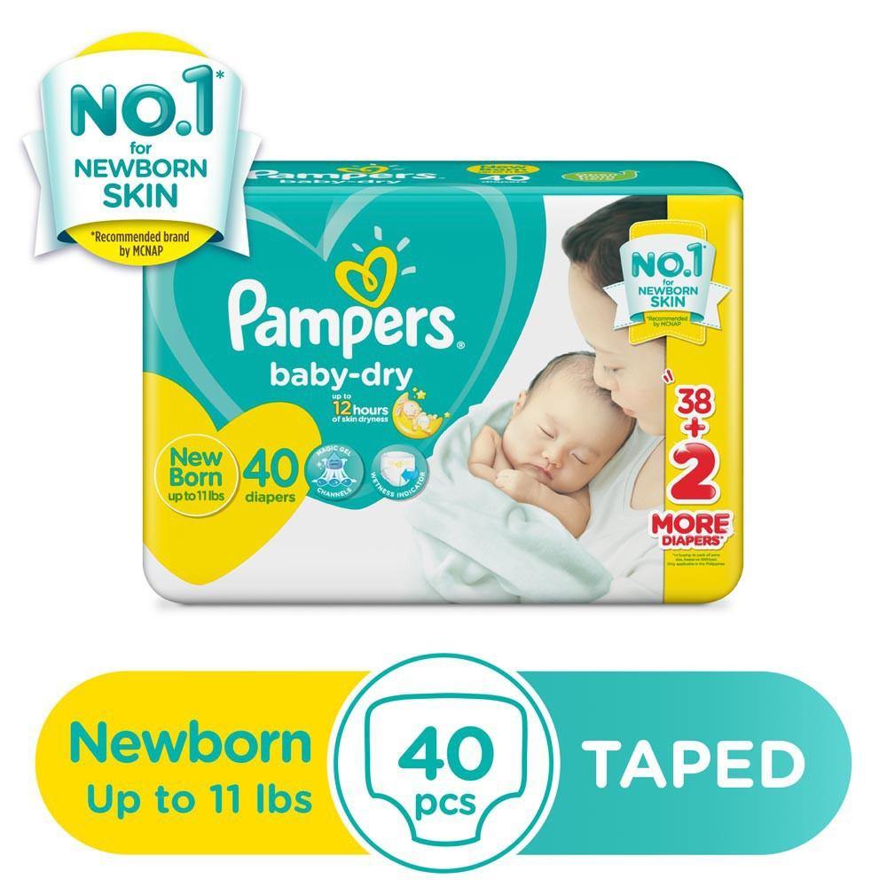 pampers bew baby dry cena