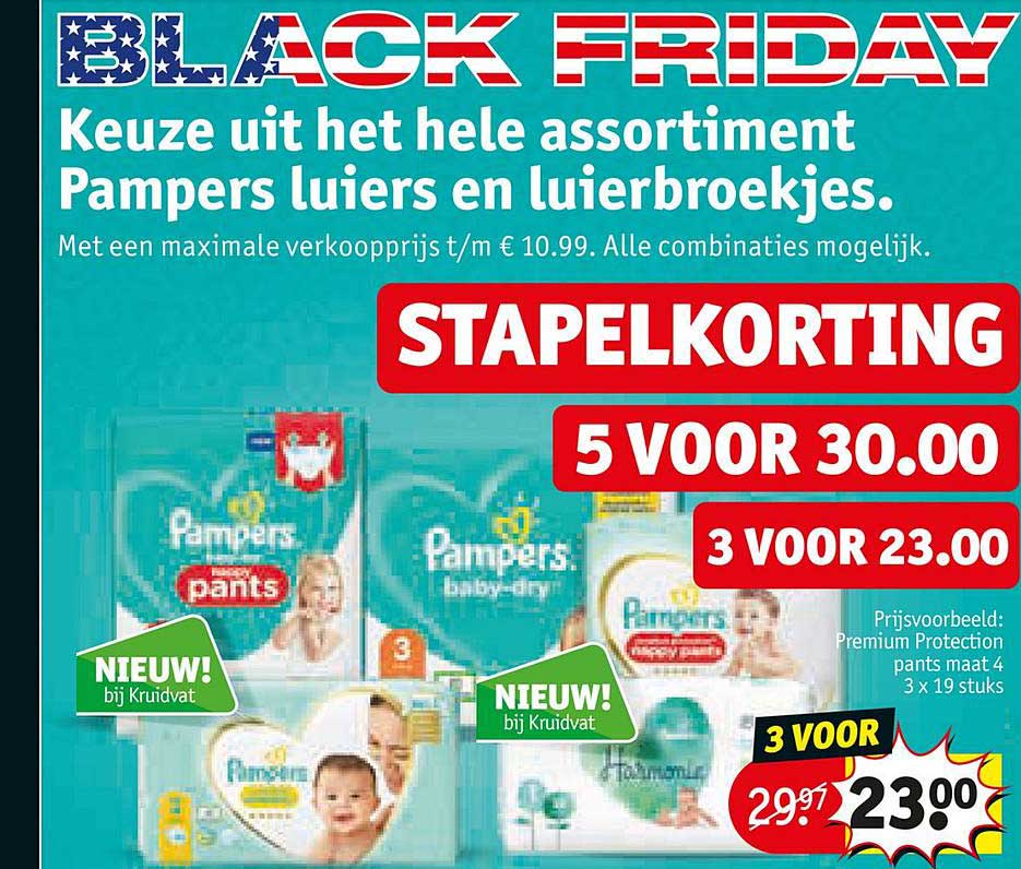 pampers black friday nl