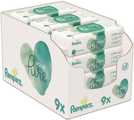 pampers chusteczki nawilżające aqua pure opinie