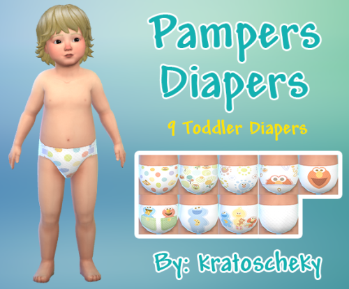 pampers decor sims 4