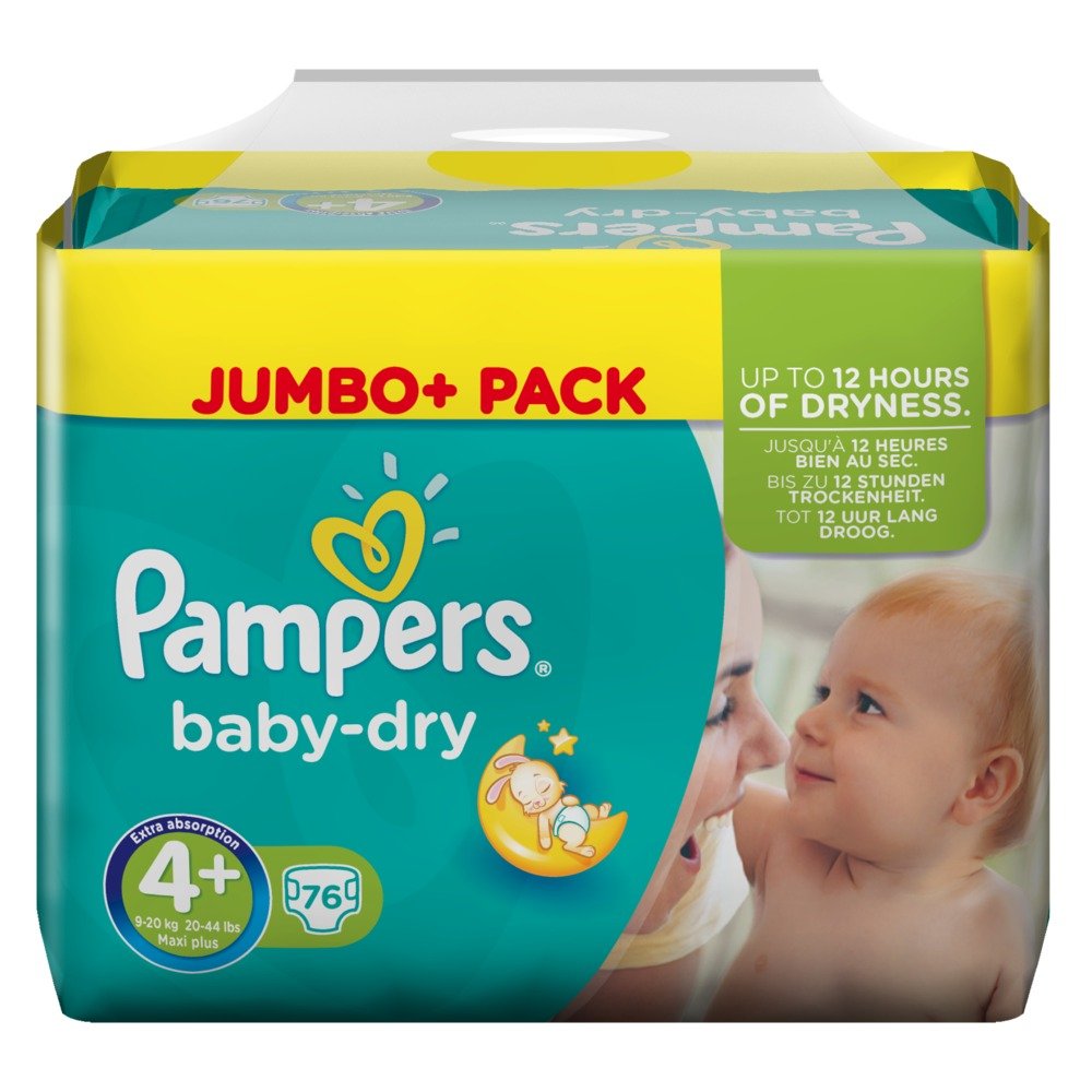 pampers giant pack size 4