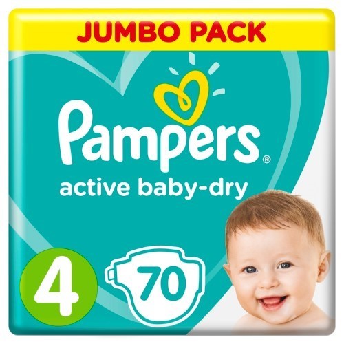 pampers giant pack size 4