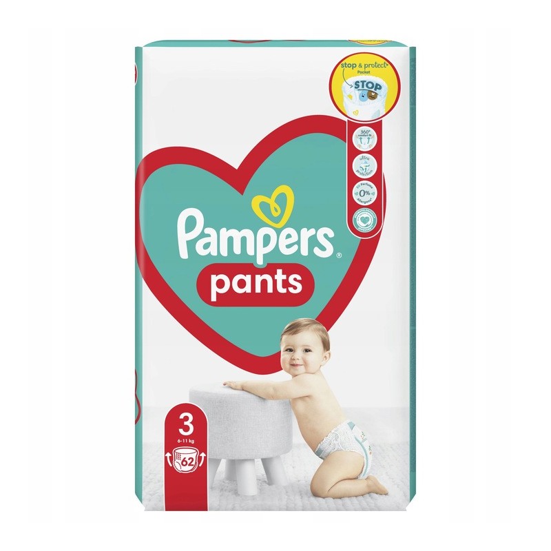 pampers majtki 3