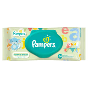 pampers natural clean skład