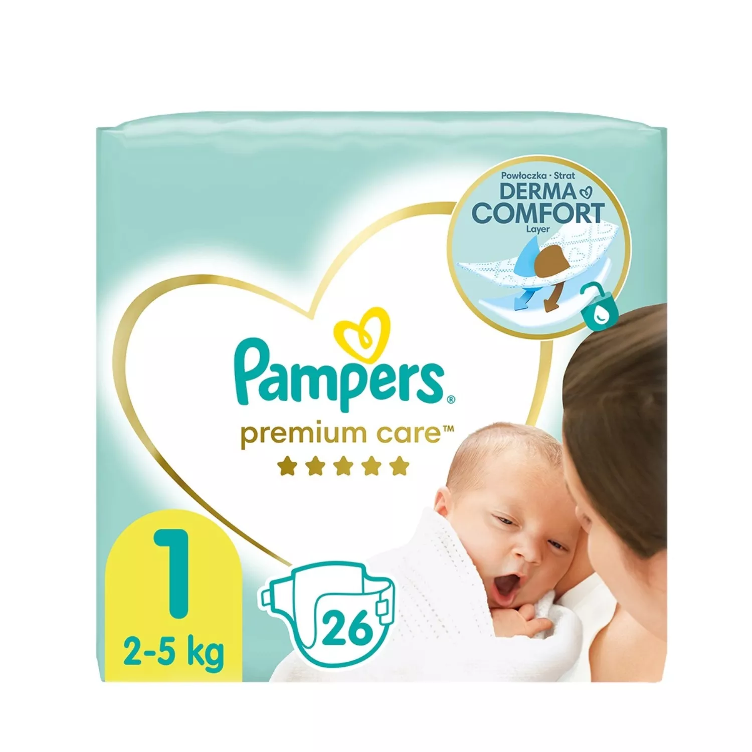 pampers od 1 dnia zycia