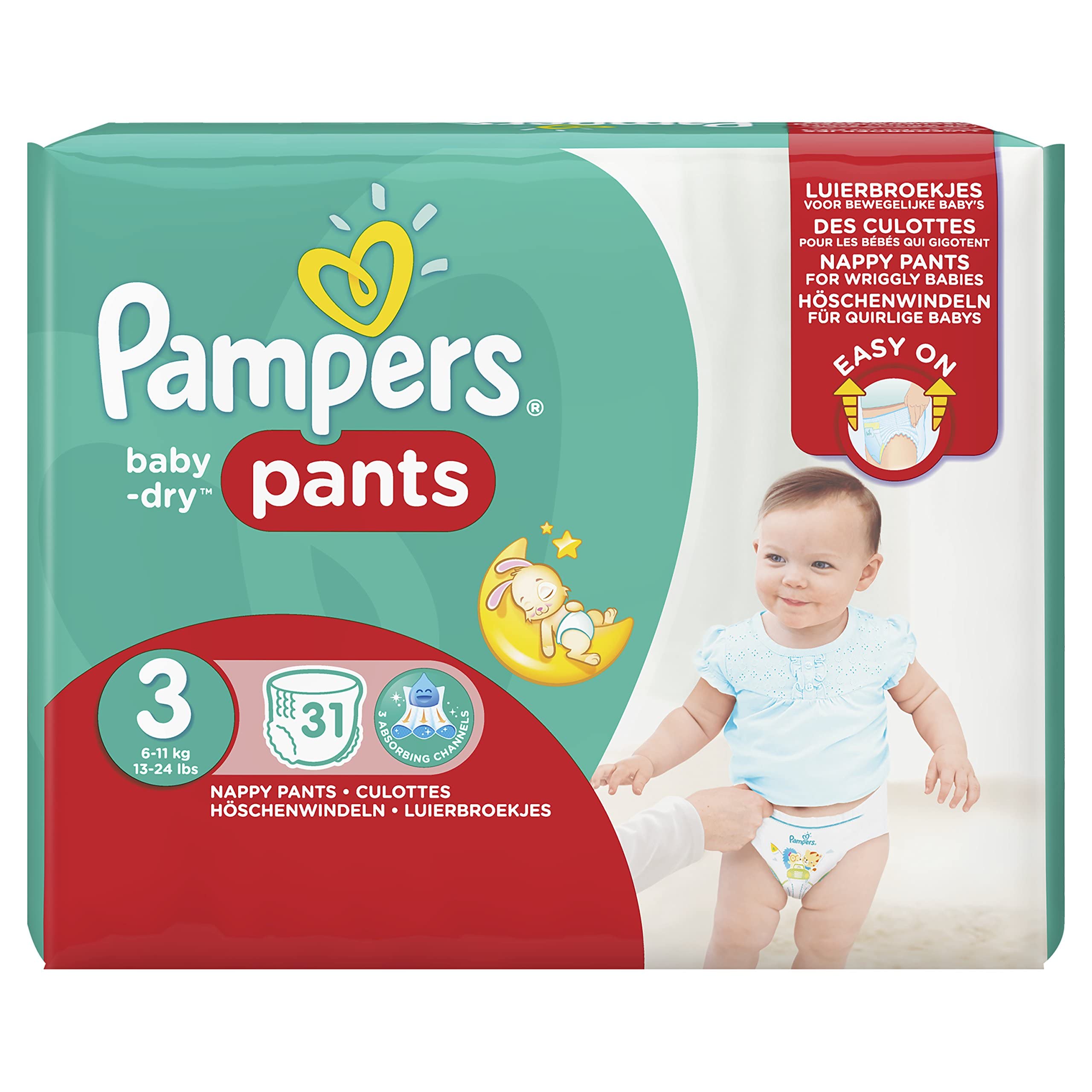 pampers pants 3 120sztuk