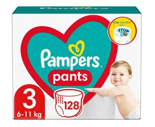 pampers pants 3 midi 120 szt 6-11 kg