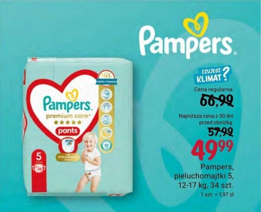 pampers pants 5 promocja rossmann