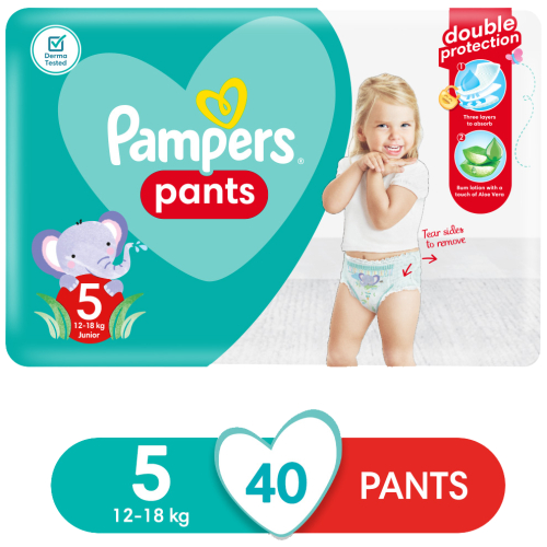 pampers pants otarcia na plecach