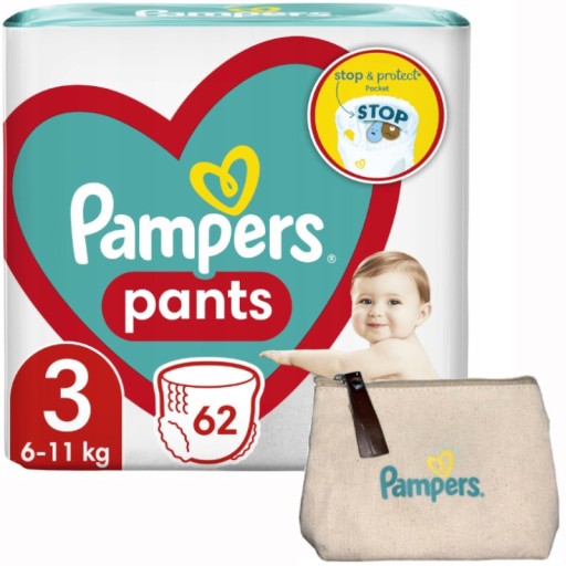 pampers pieluchomajtki midi 3