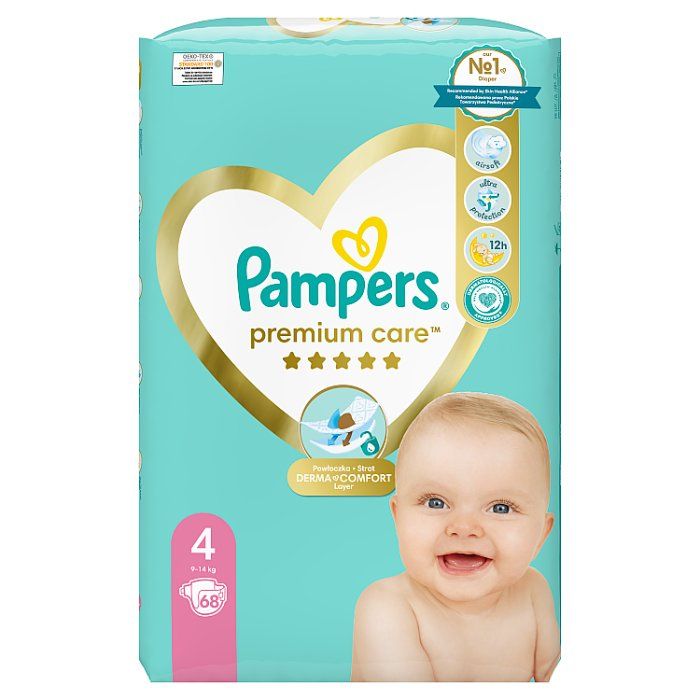 pampers pieluchy powyzej 9 kg