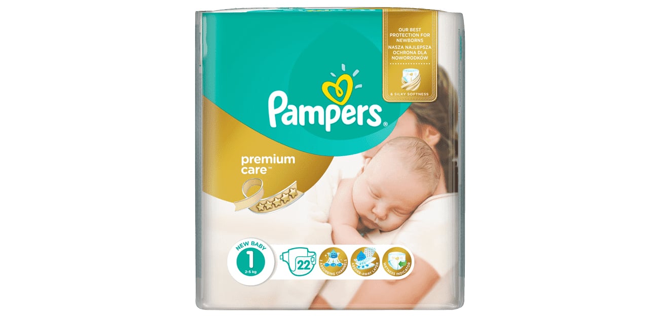 pampers pierwsza pieluszka