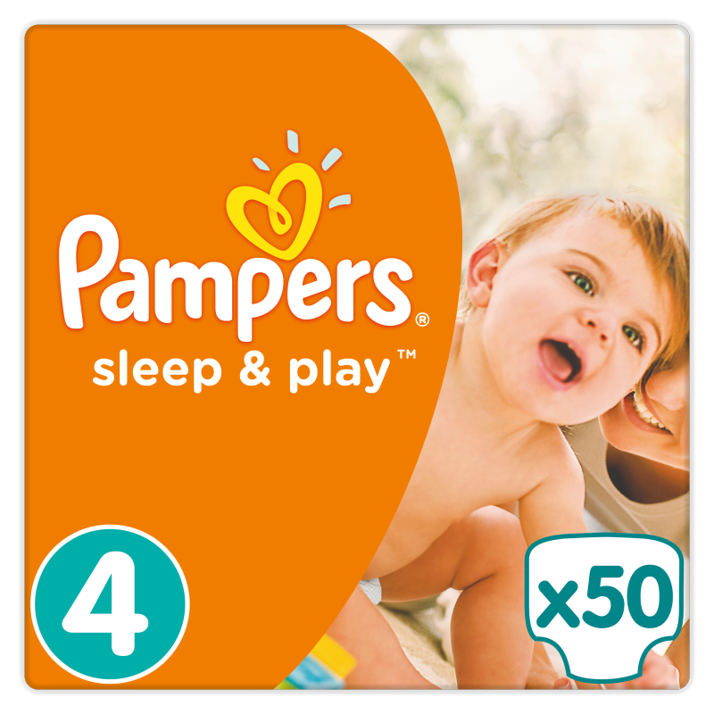 pampers pomaranczowe 4