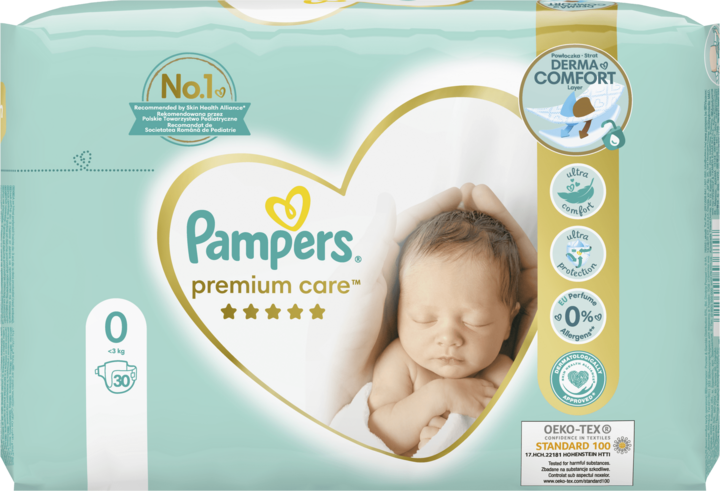 pampers premium care 0 duze paczki