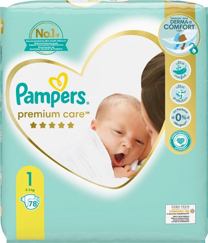 pampers premium care 1 cena