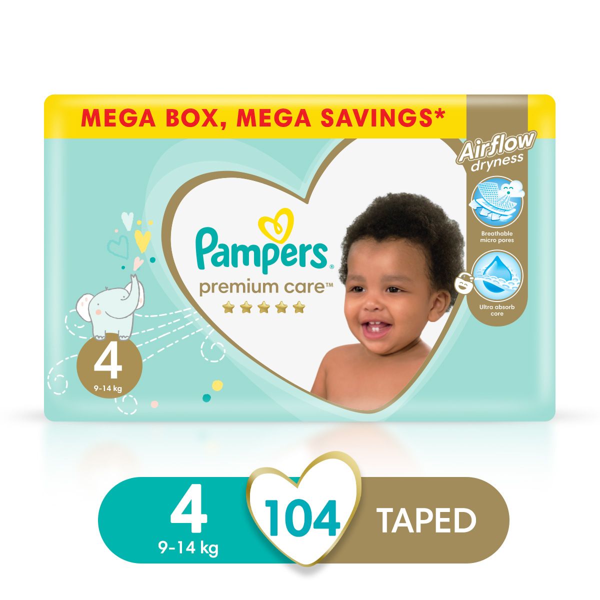 pampers premium care 104