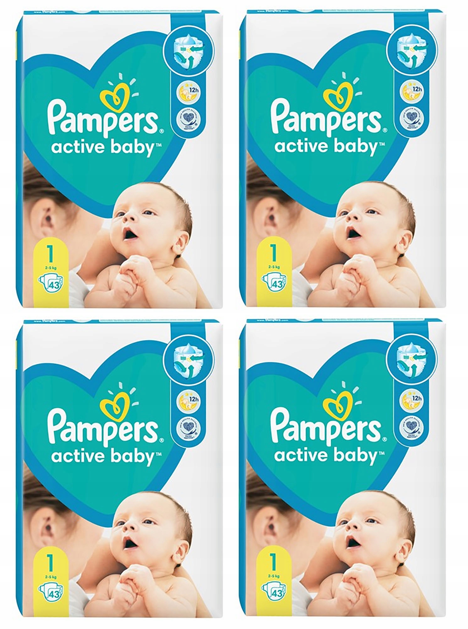 pampers premium care 43szt