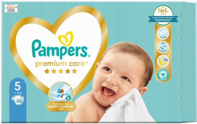 pampers premium care 88 szt auchan