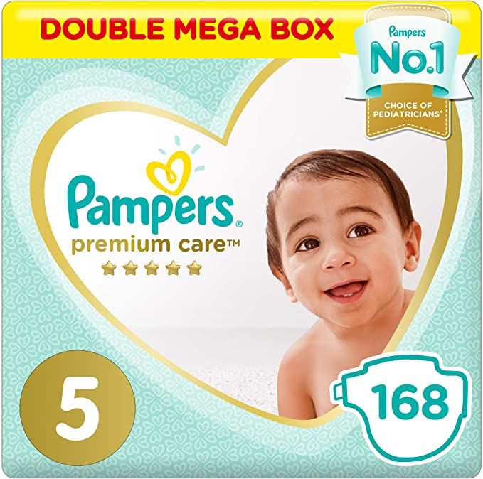 pampers premium care mega box
