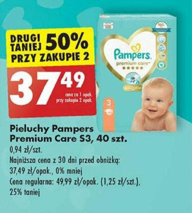 pampers premium care nr 3 biedronka