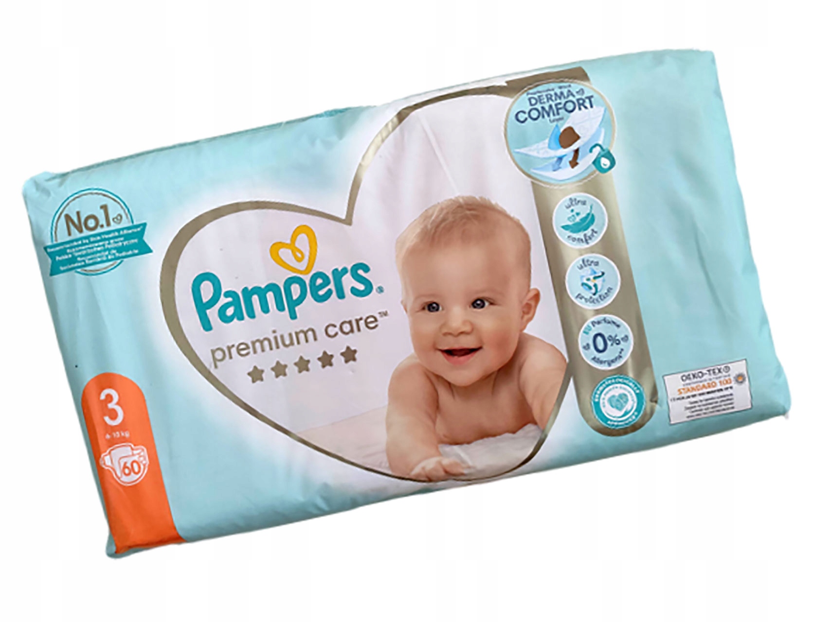 pampers premium care pieluchy 3 6-10 kg 60 szt