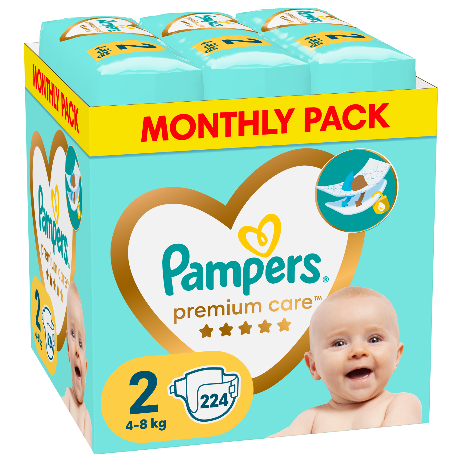 pampers premoum care