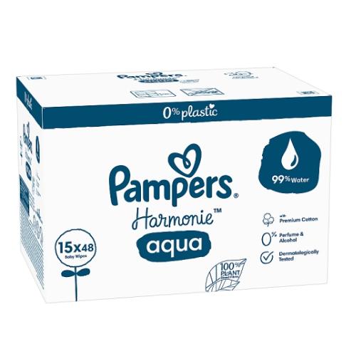 pampers pudelko chustki