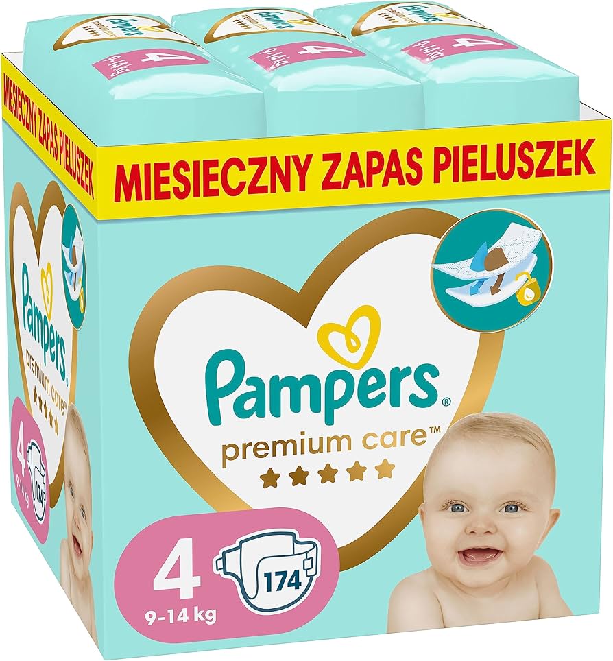 pampers rozmiar 4 nowe opakowanie