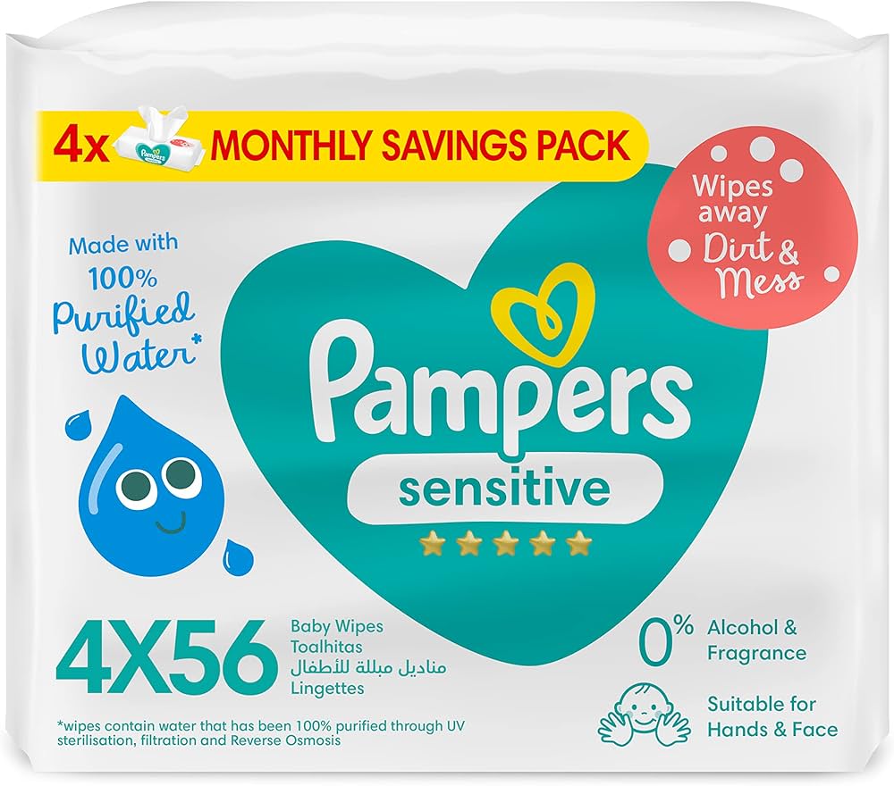 pampers sensitive protect