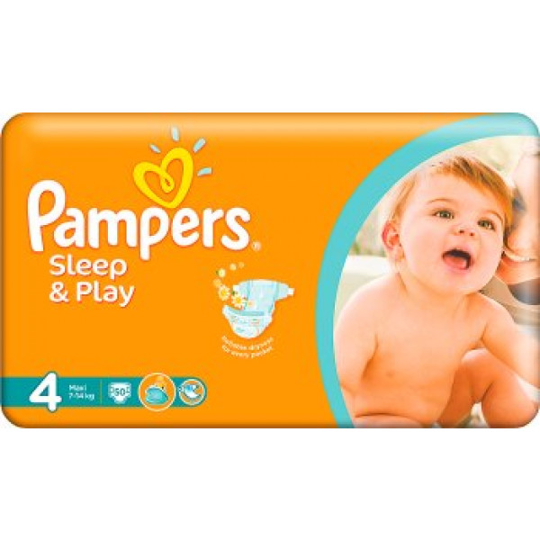 pampers sleep 4 50