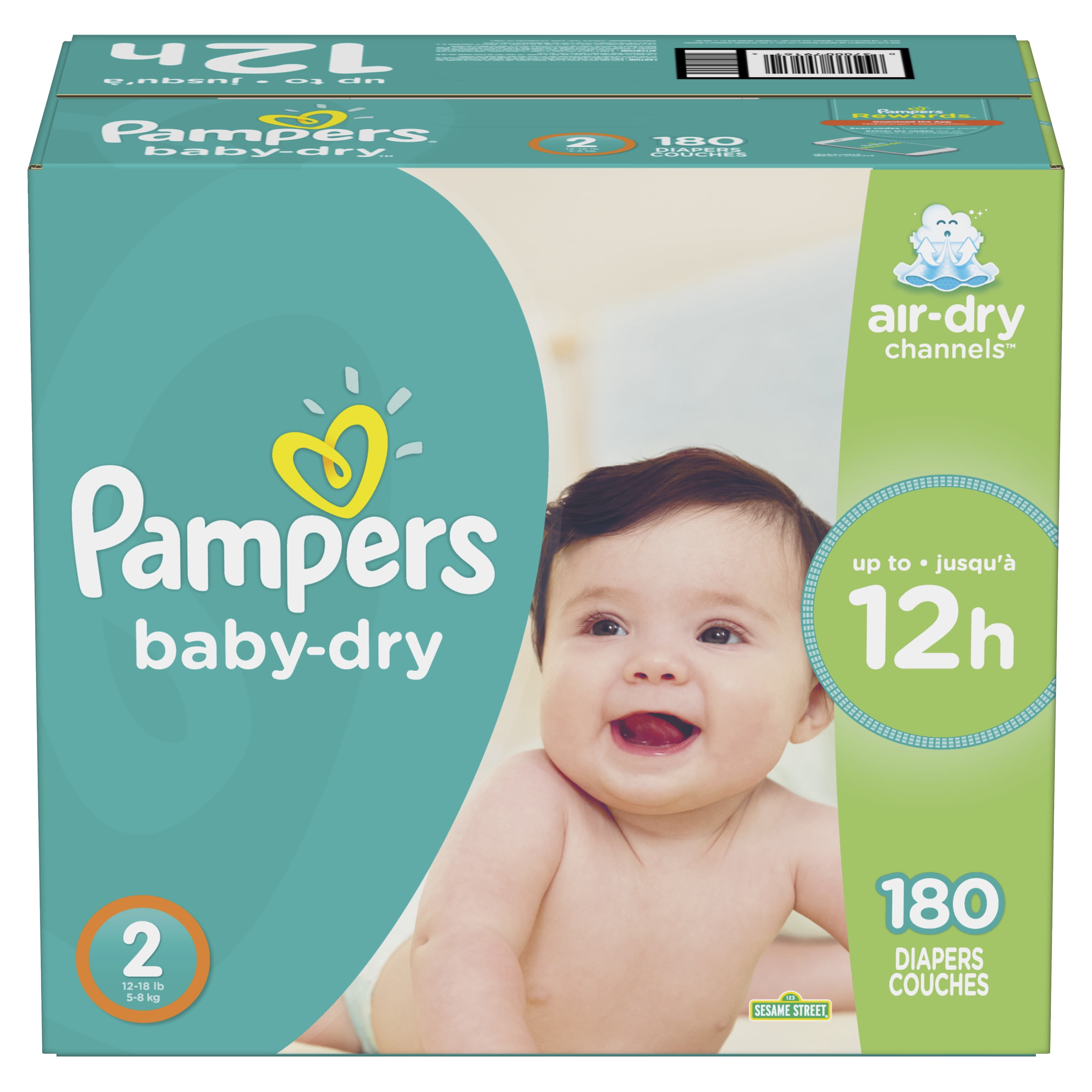 pampers soft and dry